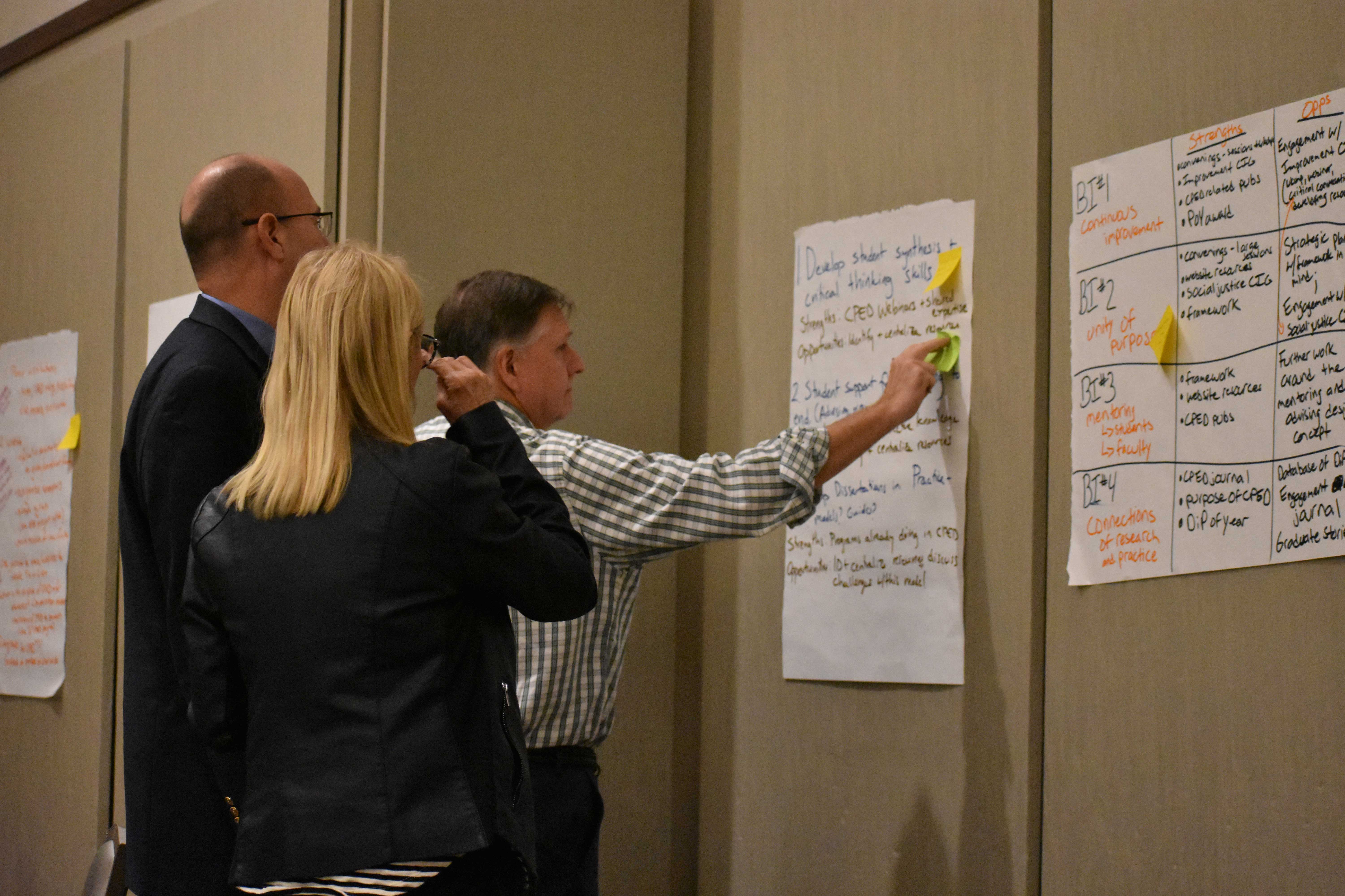 Backwards Mapping an EdD Program